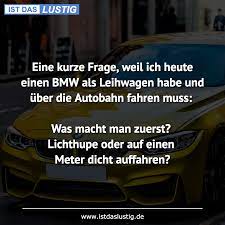 Die Besten 3 Bmw Spruche Auf Istdaslustig De