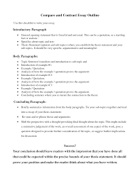 Image Result For Compare And Contrast Rough Draft Example Essay Outline Thesis Statement Essay Questions