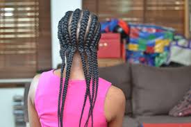Girls that do ghana weaving with brazilian wool on a nigerian hair. Protective Style Ghana Weaving Thick Chunky Cornrows Tuke S Quest