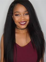 How to apply a lace wig. 18 Inches Kinky Straight Full Lace Human Hair Wig Human Hair Wigs Babalahair