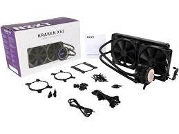 Nzxt's kraken x62 liquid cpu cooler offers some of the best quality, performance, and features we at this point, we would hope that you have looked at, at least one of the previous pair of coolers to be all told, with fans, the kraken x62 weighs in at 890 grams. Nzxt Kraken X62 280mm All In One Rgb Cpu Liquid Cooler Cam Powered Infinity Mirror Design Performance Engineered Pump Reinforced Extended Tubing Aer P140mm Radiator Fan 2 Included Newegg Com
