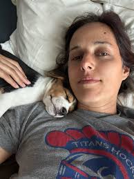 Mucking around after milking. Adele was up for some camera time 😂  #dairylove ♥️