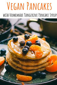 Deutsch Vegane Pancakes Einfache Vegane Pfannkuchen Ohne Milch Ohne Ei Rezept Gesunde Vegane Desserts Mandelmilchrezepte Vegane Pfannkuchen