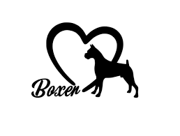 Dog Lover Loves Boxers Digital Dxf Png Svg Files Claire B S Caboodles