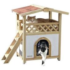 Cabane Pour Chat Cabane Chat Maison Chat Et Maison Pour Chat Exterieur