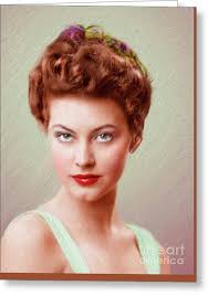 Ava Greeting Cards for Sale