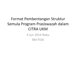 Panduan penulisan laporan latihan industri.panduan penulisan laporan latihan industri kuipsas documents. Format Pembentangan Struktur Semula Program Prasiswazah Dalam Citra Ukm 4 Jun 2014 Rabu Bm Fssk Ppt Download