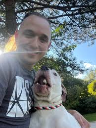 AN EARTH ANGEL: MEET MILKBONE! 🦴🐾 This beautiful girl is absolutely  amazing. We have a sneaking suspicion that she hasn't been treated very  well in the past. She arrived with skin issues,