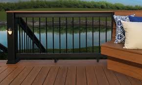 Here is a list of deck railing ideas that will inspire you to make your house look completely different Builder Rail Composite Railing System Timbertech