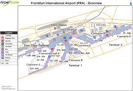 Frankfurt Am Main Frankfurt Am Main International Fra Airport Terminal Map Overview Airport Map Airport Guide Frankfurt Airport