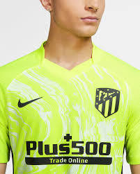 The atletico madrid new jersey is available at premium quality only from footballmonk online. Atletico Madrid 2020 21 Vapor Match Third Men S Football Shirt Nike Lu