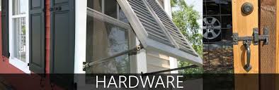 This article will tell you how to install hurricane shutters. Exterior Window Shutter Hardware Functional Decorative