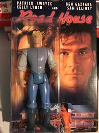 Road House Patrick Swayze Action Figure, Art Toy, Designer Toy Based of the  80's Movie Carded