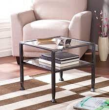 Trends of wildon home furniture website. Wildon Home Small Contemporary Metal And Glass Top Coffee Table It Has Beautiful Black Finish And