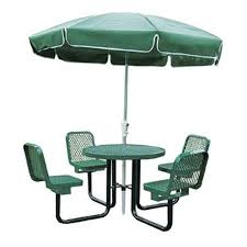 Plastic table and chair sets garden & patio furniture sets. 46 Round Expanded Metal Table Outdoor School Furniture