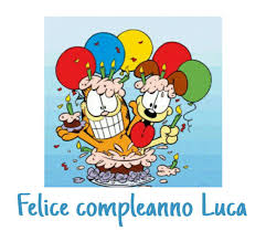 Buon Compleanno Luca Buon Compleanno Compleanno Buongiorno Immagini