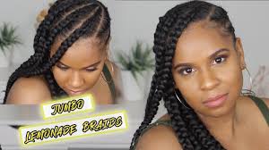 3 packs of xpressions hair cream of nature extra hold edge. Diy Jumbo Lemonade Braids Tutorial Youtube