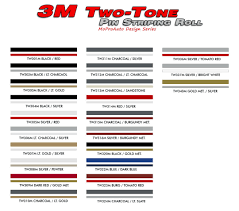 Two Tone Professional Pinstriping Roll 3m Vinyl