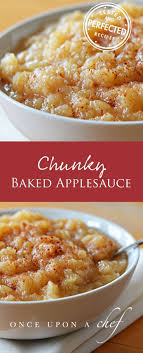 Chunky Homemade Applesauce Once Upon A Chef Recipe Homemade Applesauce Recipes Fruit Recipes