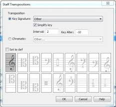 Change To Enharmonic Equivalent Key Makemusic Forum