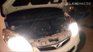 1 1 6 membuat penambahbaikan kepada. Tukar Fius Head Lamp Perodua Alza Replace Headlamp Fuse Youtube