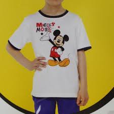 Mickey mouse t shirt weiß. Mickey Mouse Kinder T Shirt Weiss 2 90
