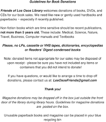 A good thank you letter or email can keep the donor engaged in their positive feelings. Friends Of Los Osos Library Poetry