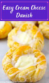 Quick And Simple Cream Cheese Danish Maria S Kitchen In 2020 Cream Cheese Danish Cheese Danish Recipe Cream Cheese Danish Recipe