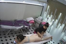 黑客破解美容院監控攝像頭超清偷拍 極品少婦做SPA脫毛這身材毫無抵抗力