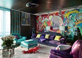 Image 3 of 19 from gallery of z53 social housing / map/mx + grupo nodus. Decorating Your House With Pop Art Decor Modern Interior Decor Pop Art Decor Art Deco Living Room