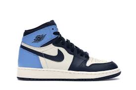 Jordan 1 Retro High Obsidian Unc Gs In 2020 Swag Shoes Jordan Shoes Girls Air Jordans