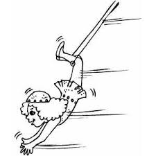 Little bugs coloring pages for kids. Flying Acrobat Girl Coloring Page Coloring Pages For Girls Coloring Pages Printable Coloring Pages