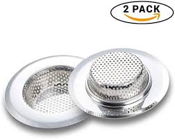 Kitchen sink drains and accessories (30). Pack Of 2 Graphite Mdesign Kitchen Sink Drain Strainer