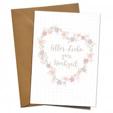 Der hochzeitstermin ist festgelegt und das aufgebot beim standesamt bestellt. Mimie Joe Alles Liebe Zur Hochzeit Grusskarte