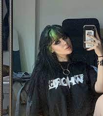 Dyed Bangs Dyed Bangs Aesthetic Hair Hair Inspo Color
