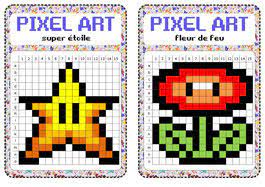 Want to discover art related to pixelart? Atelier Libre Pixel Art Fiches De Preparations Cycle1 Cycle 2 Ulis