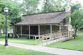 Bear Bend Cabin Located On The Grounds Of The Sam Houston Memorial Museum In Huntsville Texas Historic Homes House Styles Memorial Museum