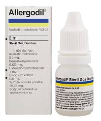 Allergodil 0 05 Steril Goz Damlasi 6 Ml