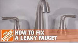Choosing a type of kitchen faucet can be an overwhelming task considering that it comes with a wide selection of variety. How To Fix A Leaky Faucet The Home Depot