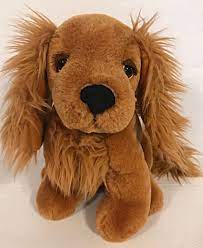 Cocker Spaniel Sitting Plush Dog Russ Berrie Rusty Item 434 Plush Dog Cocker Spaniel Spaniel