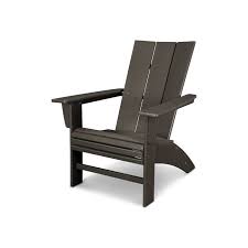 Modern Curveback Adirondack In Vintage Finish Modern Adirondack Chair Modern Adirondack Adirondack Chair