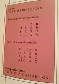We did not find results for: Caesar Box From The Da Vinci Code Ciphers And Codes Coding Alphabet Code