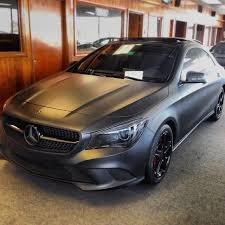 The First All Matte Cla We Ve Seen And We Love It What S Everyone Else Think C O Noahgelerman69 Amg Cla4 Matte Black Cars Mercedes Benz C300 Mercedes Benz