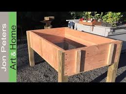 The downside to these is that they may. Build A Stand Up Planter Box Limited Tools Project Youtube