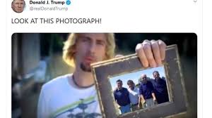 Trump Tweets Nickelback Meme Warner Music Issues Takedown Notice