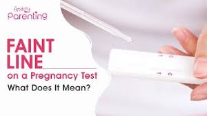 Faint Line On Pregnancy Test Reasons Interpretation