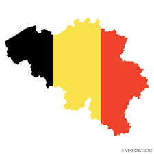 The flag of belgium (dutch: Flag Vector Map Of Belgium Belgien Flagge Thinking Day Wappen