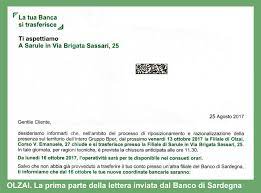 Agenzie e filiali banco di sardegna spa (abi 01015) nella regione lazio. Olzai Chiusura Filiale Banco Di Sardegna Arrivano Le Lettere Ai Clienti Olzaesi Da Venerdi 13 Ottobre Il Paese Rimarra Senza Banca