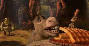 Five Great Movie Scenes Involving Waffles Shrek Animation Movie Scenes