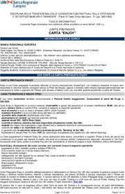 La fondazione ubi banco di brescia, con sede in brescia contrada santa croce n. Carta Enjoy Carte Prepagate